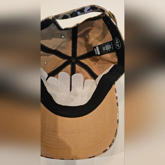 47 Kansas City Royals Brown Bagheera Clean Up Womens Adjustable Hat - Picture 4 of 8